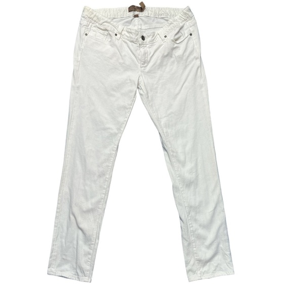 Paige Maternity Jimmy Jimmy Denim Jeans Hidden Adjustable Waist Band - Picture 1 of 12